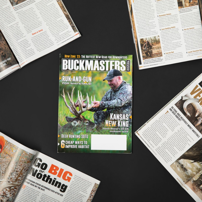 One-Year Subscription for Buckmasters Magazine