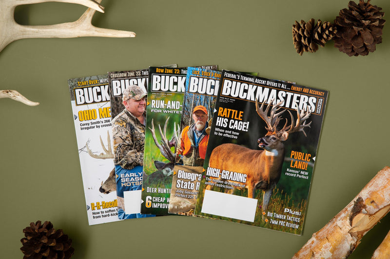 Buckmasters Hat + One-Year Subscription to Buckmasters Magazine + a FREE Bottle of Golden Estrus