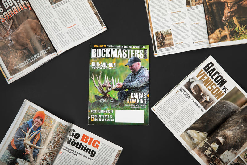 One-Year Subscription to Buckmasters Whitetail Magazine (5 issues)