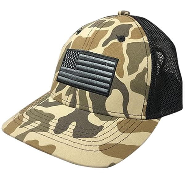 Realtree american deals flag hat